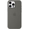 Coque silicone MagSafe iPhone 16 Pro Max - Gris