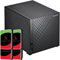 ASUSTOR DRIVESTOR 4 + 4 x Seagate IronWolf Pro 12To