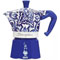 Bialetti BIALETTI - cafetière moka - 6 tasses - Bleu