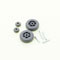 CANDY Kit de roue et pivot pour brosse d'aspirateur