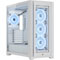 CORSAIR Moyen-tour iCUE 5000X RGB QL Edition - Blanc