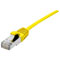 Cordon RJ45 CAT6A S/FTP LSOH UltraFin 0.3m / Jaune
