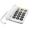 DORO Téléphone Fixe pour Seniors - 331ph white