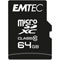 EMTEC microSDXC Class10 Classic - 64Go