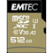 EMTEC SpeedIN Pro microSD USH-I U3 A2  - 256Go