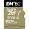 EMTEC microSD UHS-I U3 A1, A2 SpeedIN Pro - 512Go