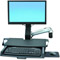 ERGOTRON StyleView Sit-Stand Combo Arm with Worksurface