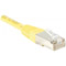 Cordon RJ45 CAT. 6 U/UTP 0,5m Jaune