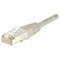 Cordon RJ45 catégorie 6 F/UTP gris - 0,15 m