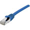 Cordon RJ45 Cat 6 F/UTP PVC bleu certif GRS - 0,3m