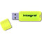 Integral Neon USB 2.0 - 16Go / Jaune