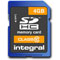 Integral SDHC Class 10 UHS-I U1 - 4Go