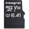 Integral microSDXC V30 UHS-I U3 - 128Go + Adaptateur SD