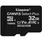 KINGSTON Canvas Select Plus microSDHC UHS-I - 32 Go