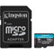 KINGSTON Canvas Go Plus microSDXC UHS-I - 128Go + Adapt. SD