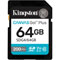 KINGSTON Canvas Go! Plus SDXC UHS-I U3 Class 10 - 64Go