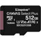 KINGSTON Canvas Select Plus SDXC UHS-I - 512 Go