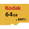 KODAK microSDXC UHS-I Class 1 - 64Go + Adaptateur SD