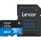 LEXAR MicroSDHC 633X - 64Go + Adaptateur SD