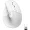 LOGITECH Souris ergonomique verticale Lift - Blanc cassé