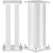 Norstone STYLUM SQUARE Blanc satin (la paire)