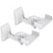 BOOKSHELVES WALL MOUNT - Blanc (la paire)