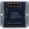 Planet Technology Industrial 8-Port GbE Wall-mounted with 4port PoE+