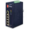 Planet Technology Industrial 4 p 10/100TX 802.3 PoE+ 1-P 100FX