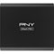 PNY EliteX-PRO SSD USB 3.2 Gen 2x2 Type-C - 500Go