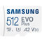 SAMSUNG EVO Plus micro SDXC UHS-I - 512Go