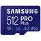 SAMSUNG PRO Plus MicroSDCX - 512Go + lecteur microSD