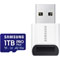 SAMSUNG PRO Plus MicroSDCX - 1To + lecteur microSD
