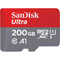 Sandisk Ultra microSDXC UHS-I - 200Go + Adaptateur SD