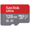 Sandisk Ultra microSDXC UHS-I - 128Go + Adaptateur SD