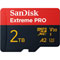 Sandisk Extreme Pro microSDXC UHS-I - 2To + Adapt. SD