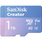 Sandisk Creator microSDXC UHS-I - 1To + Adaptateur SD