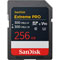 Sandisk Extreme PRO V90 SDXC UHS-II - 256Go