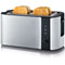 SEVERIN Grille-pain 2F Noir/Inox