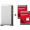 Synology Bundle DS223J / 2x WD Red Plus 4To