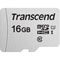 TRANSCEND 300S microSDHC UHS-I - 16Go