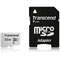 TRANSCEND 300S microSDHC UHS-I - 32Go + Adaptateur SD