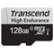 TRANSCEND 350V microSDXC UHS-I U1 - 128Go + Adaptateur SD