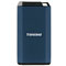 TRANSCEND ESD410C USB Type-C - 4To / Bleu foncé