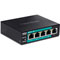 TRENDnet Switch PoE+ Fast Ethernet longue portée à 5 ports