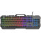 TRUST GXT 853 ESCA - Clavier de jeu Metal Rainbow LED