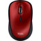 TRUST YVI+ - Souris sans fil silencieuse / Rouge