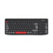 URBAN FACTORY ONLEE COLOR -Clavier compact sans fil 2.4Ghz blanc