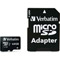 VERBATIM Micro SDXC 64 Go Class10 - Adaptateur SD