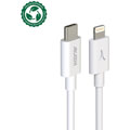 Photos Cable USB type C vers Lightning 20W, blanc