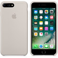 Photos Coque en silicone iPhone 7 Plus - Gris sable